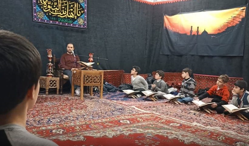 برگزاري جلسه آموزش قرائت قرآن کريم در مسجد جامع نياوران